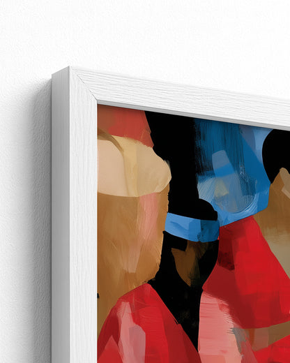 Drumbeat - White Frame