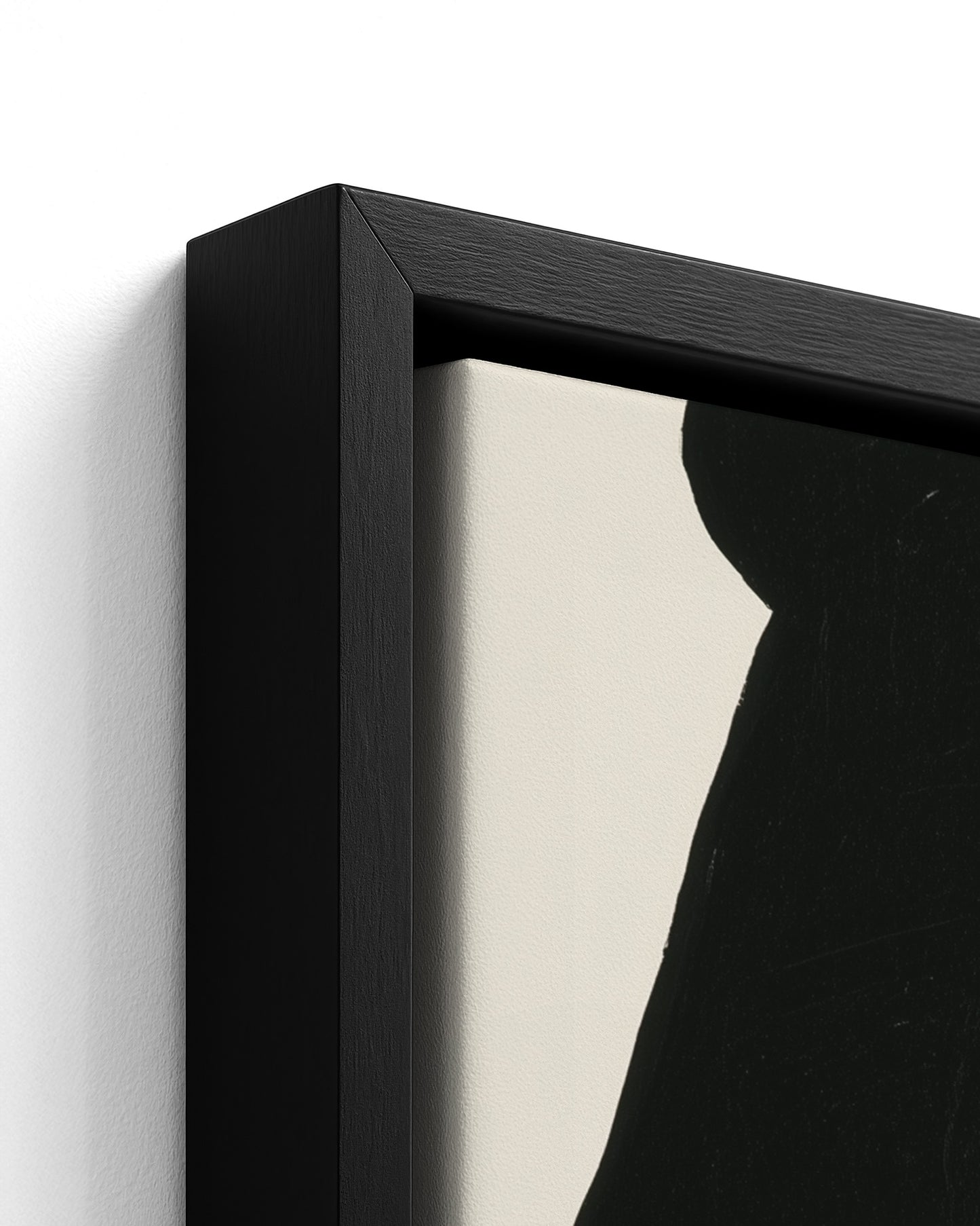 Duality - Black Framed Canvas Detail