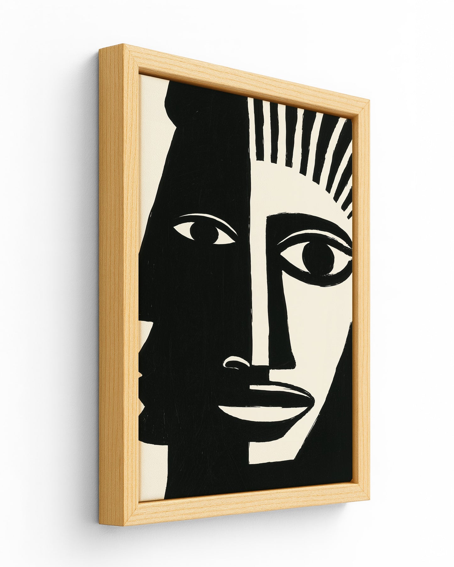 Duality - Wood Framed Canvas