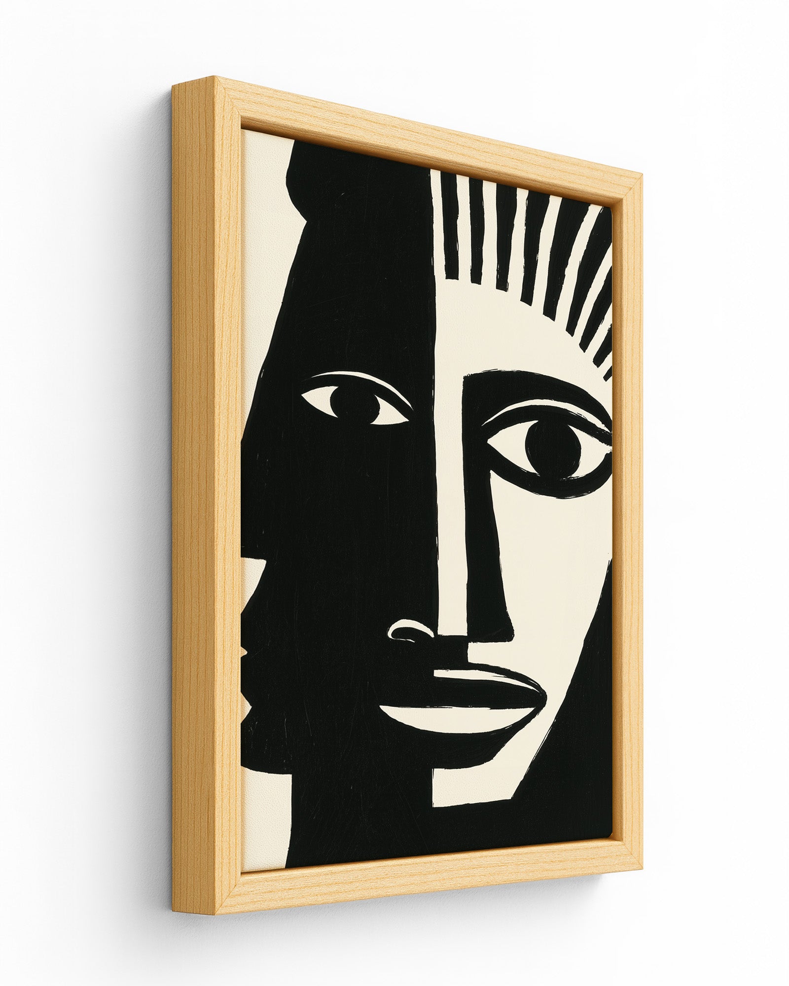Duality - Wood Framed Canvas