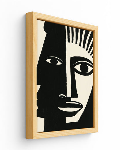 Duality - Wood Framed Canvas