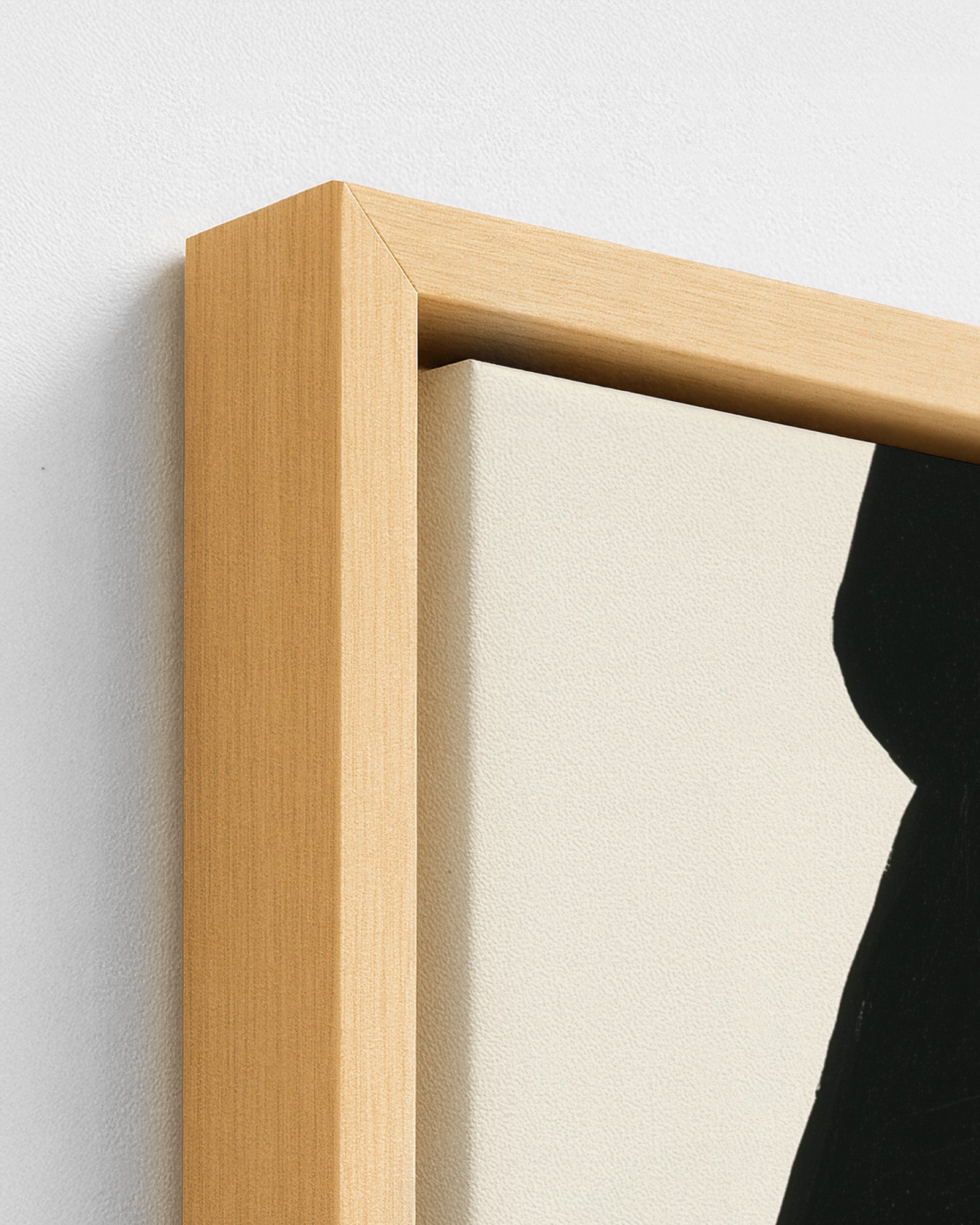 Duality - Wood Framed Canvas Detail