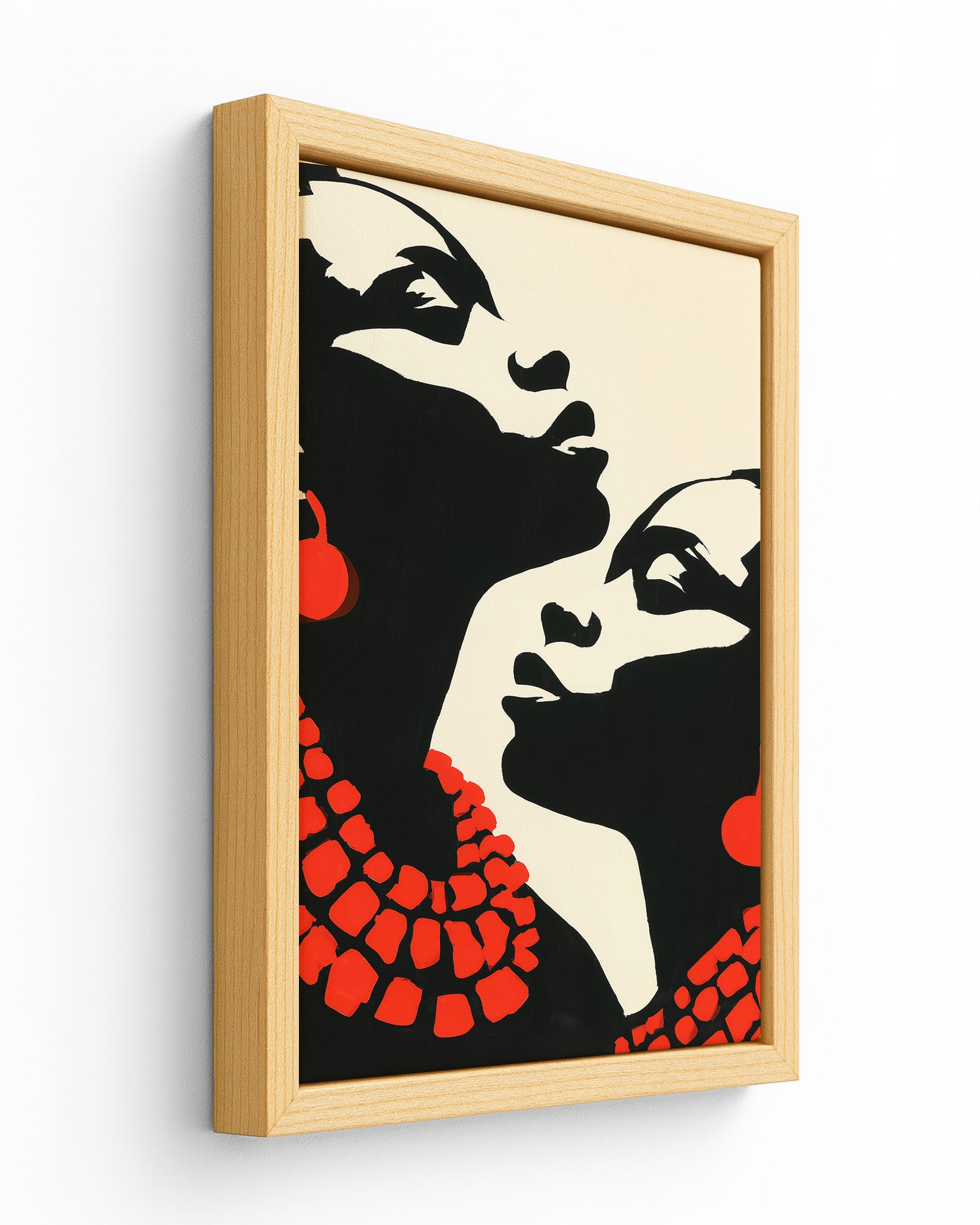 Ejima - Wood Framed Canvas