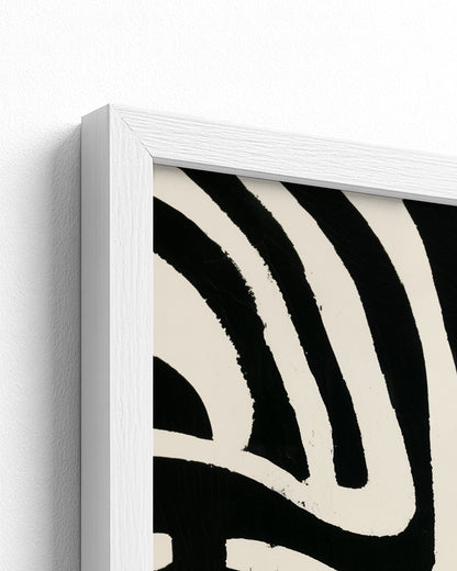 Emergence - White Frame