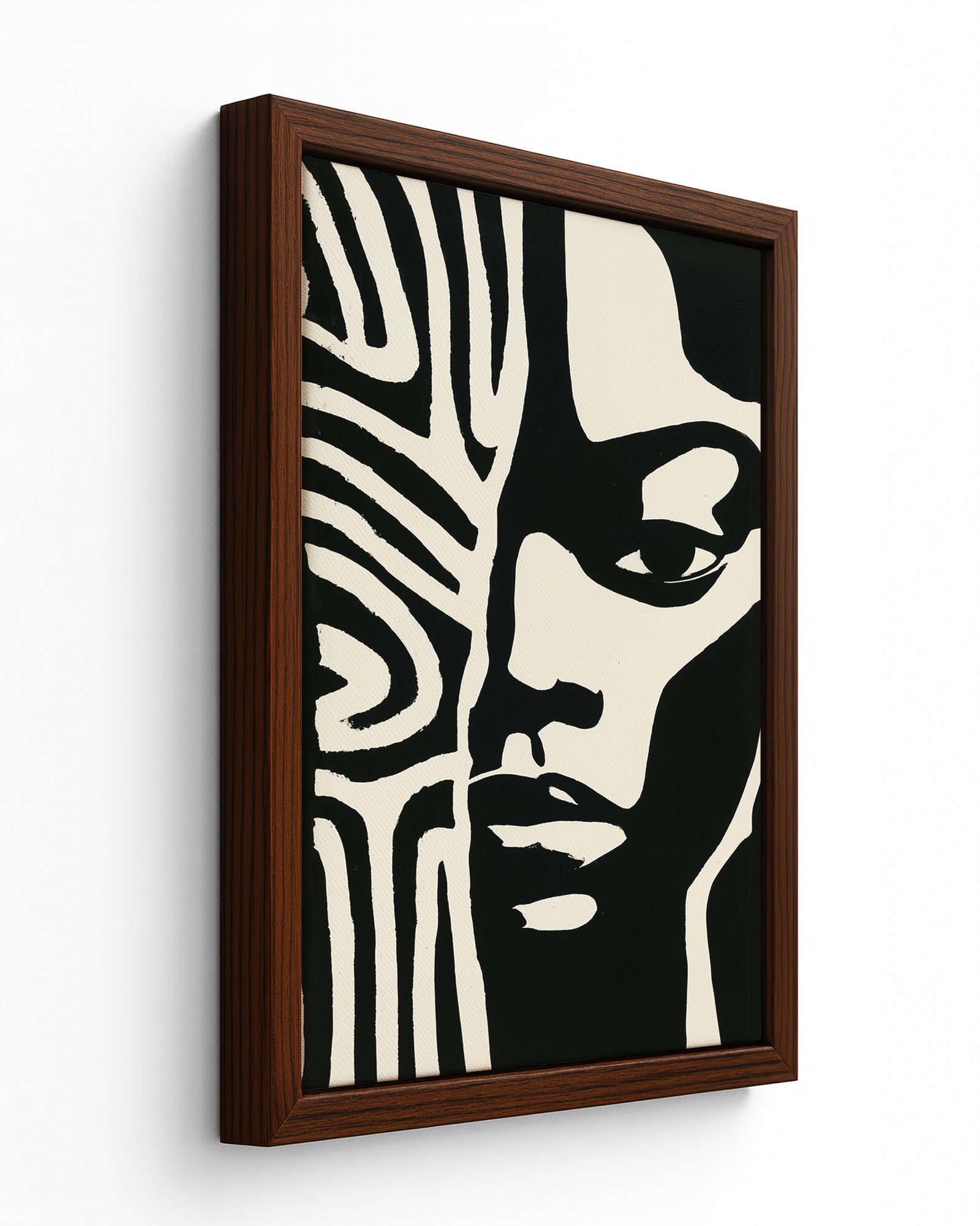 Emergence - Black Framed Canvas