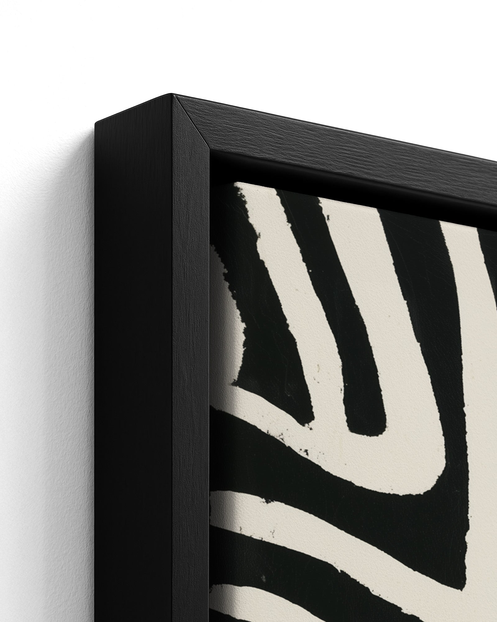 Emergence - Black Framed Canvas Detail