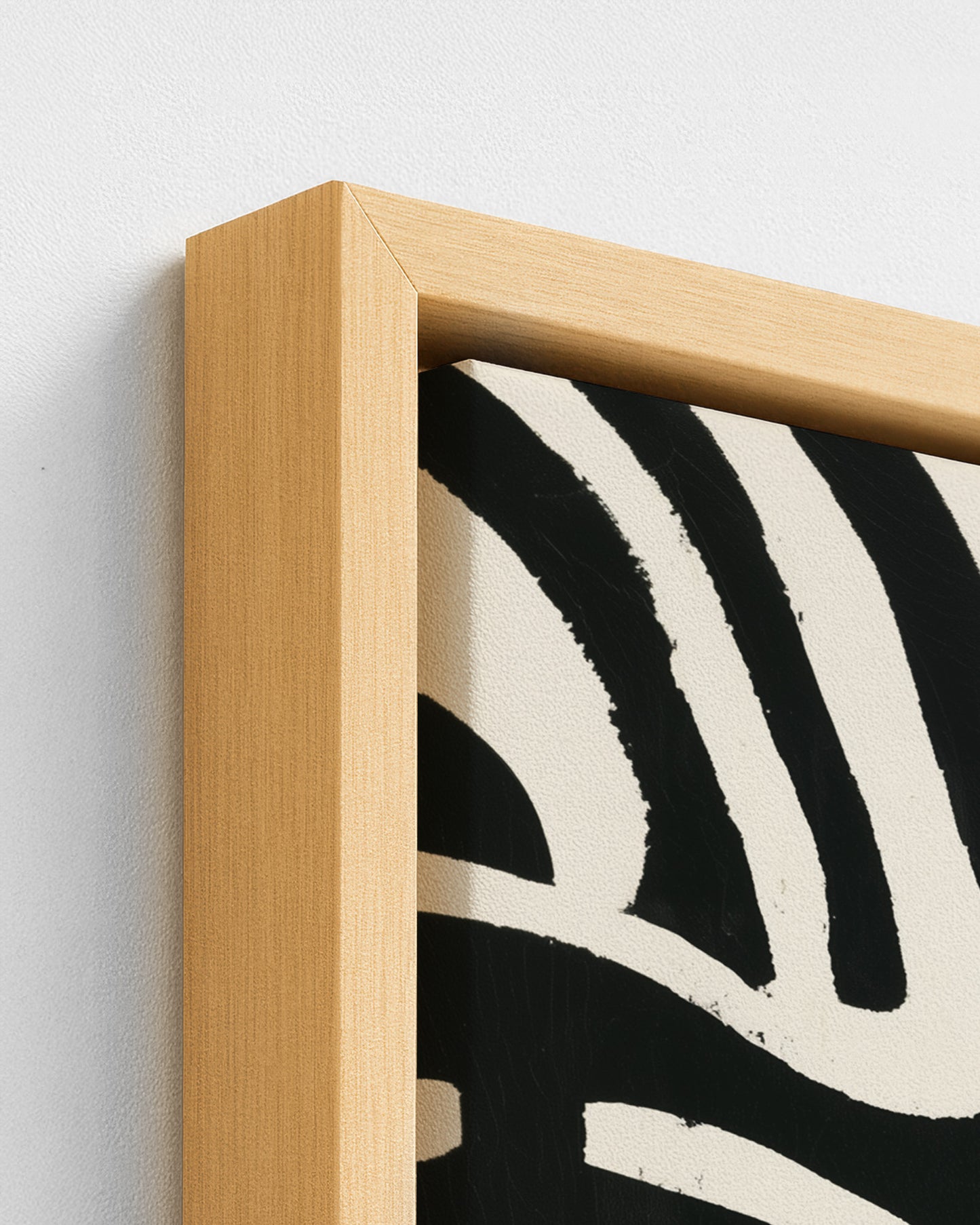 Emergence - Wood Framed Canvas Detail