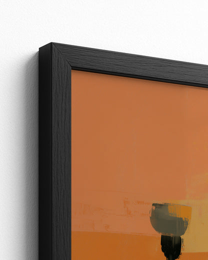 Evening Stream - Black Frame