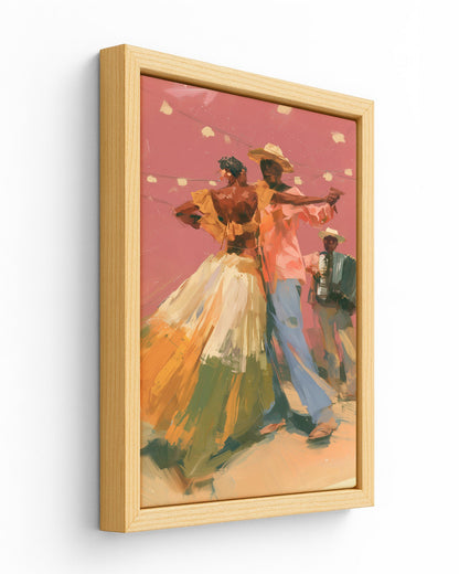 Forró - Wood Framed Canvas