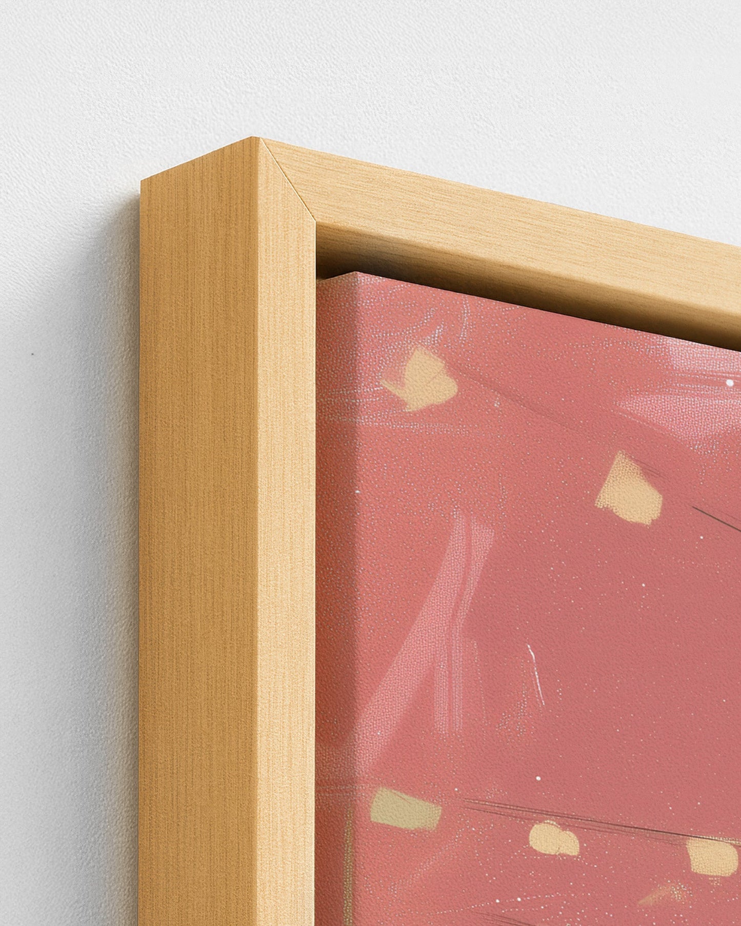 Forró - Wood Framed Canvas Detail