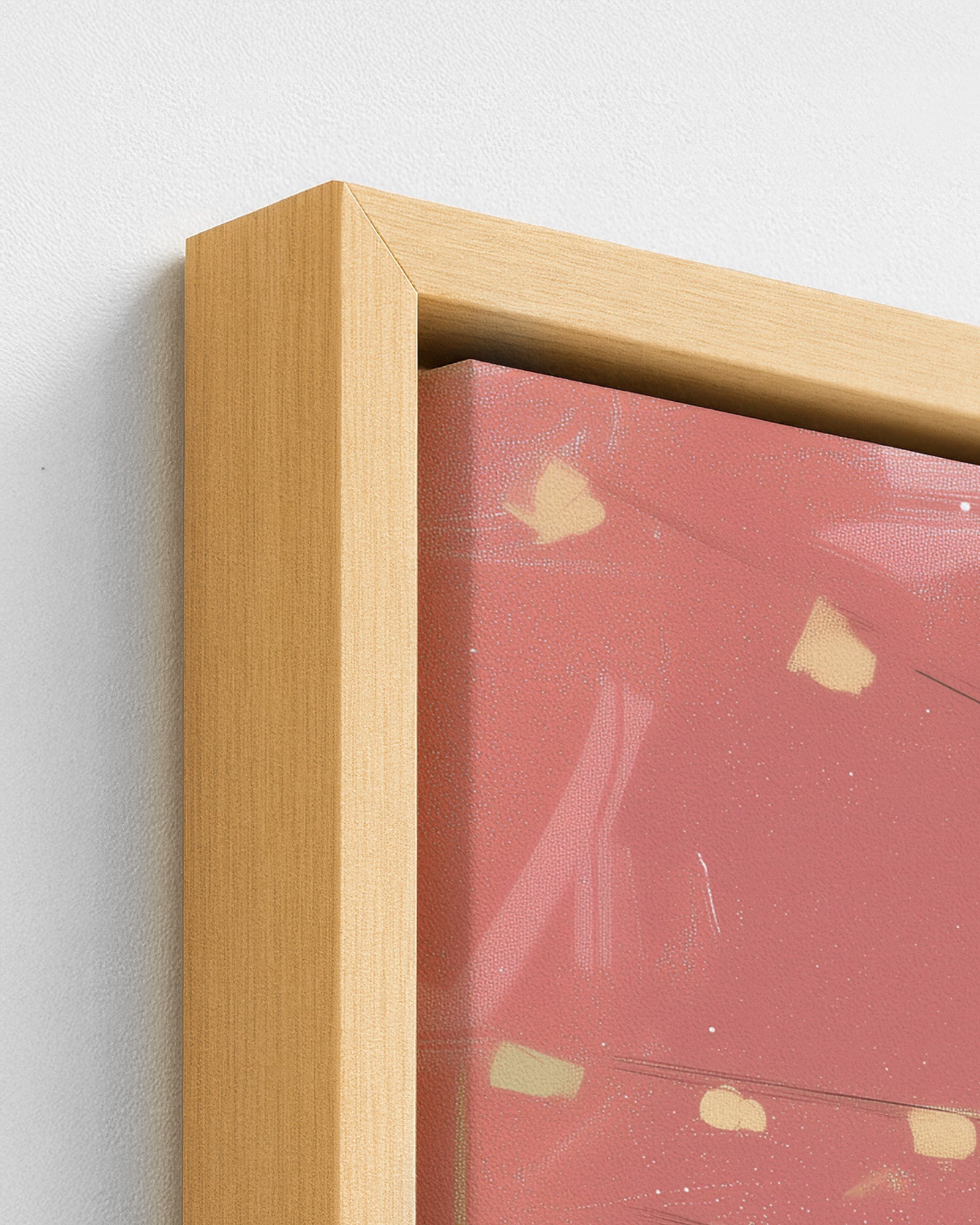 Forró - Wood Framed Canvas Detail