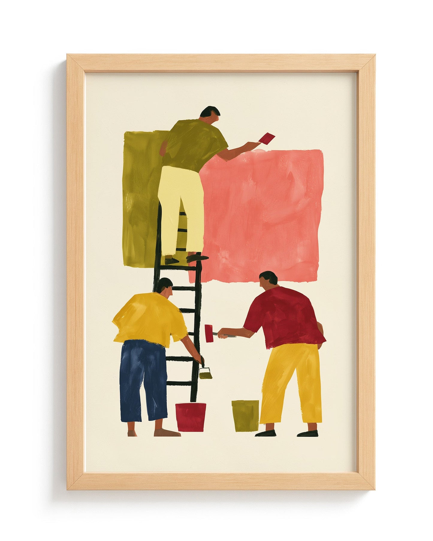 Fresh Paint - Wood Frame