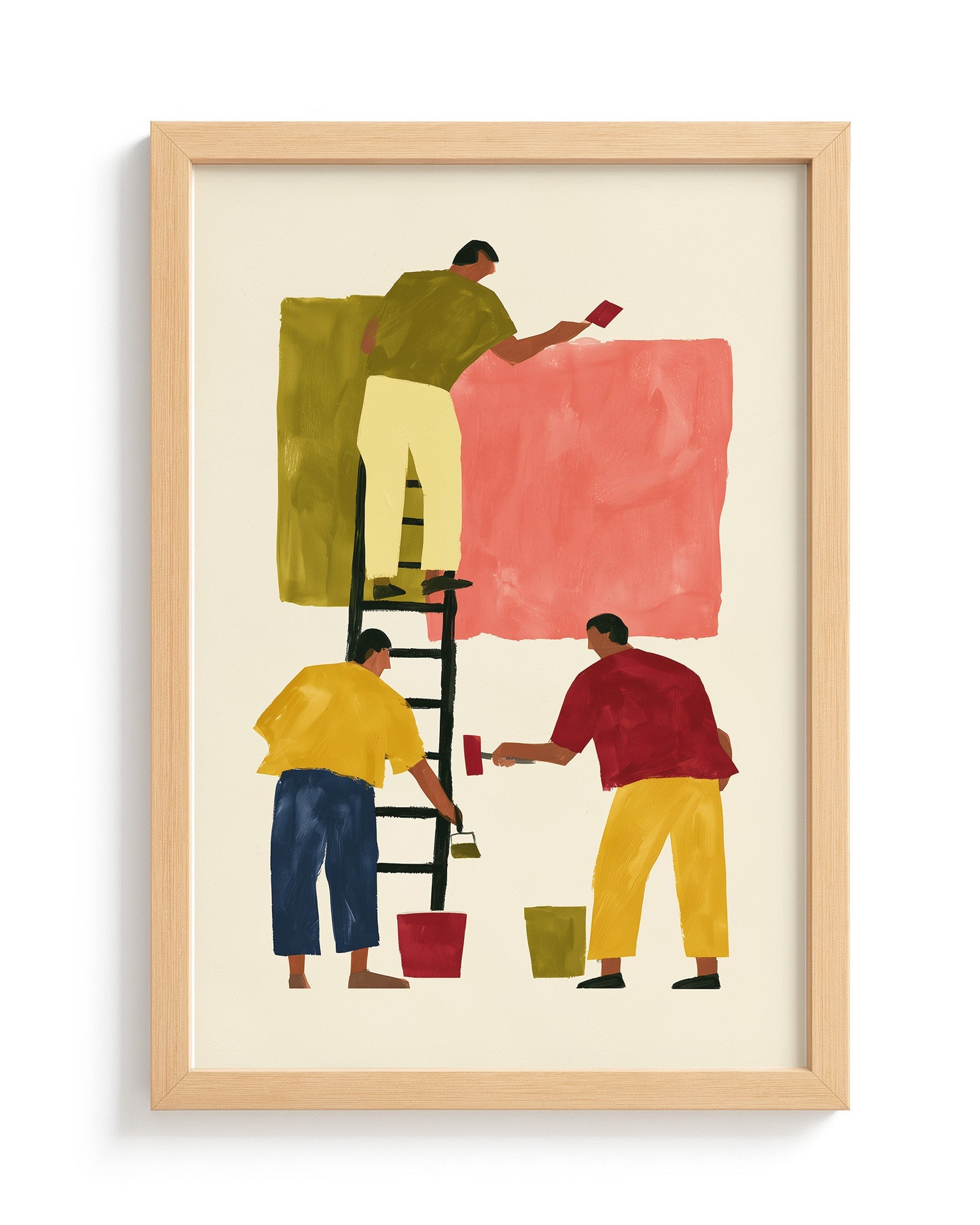 Fresh Paint - Wood Frame