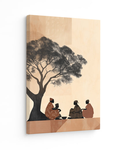Gathered Under Shade