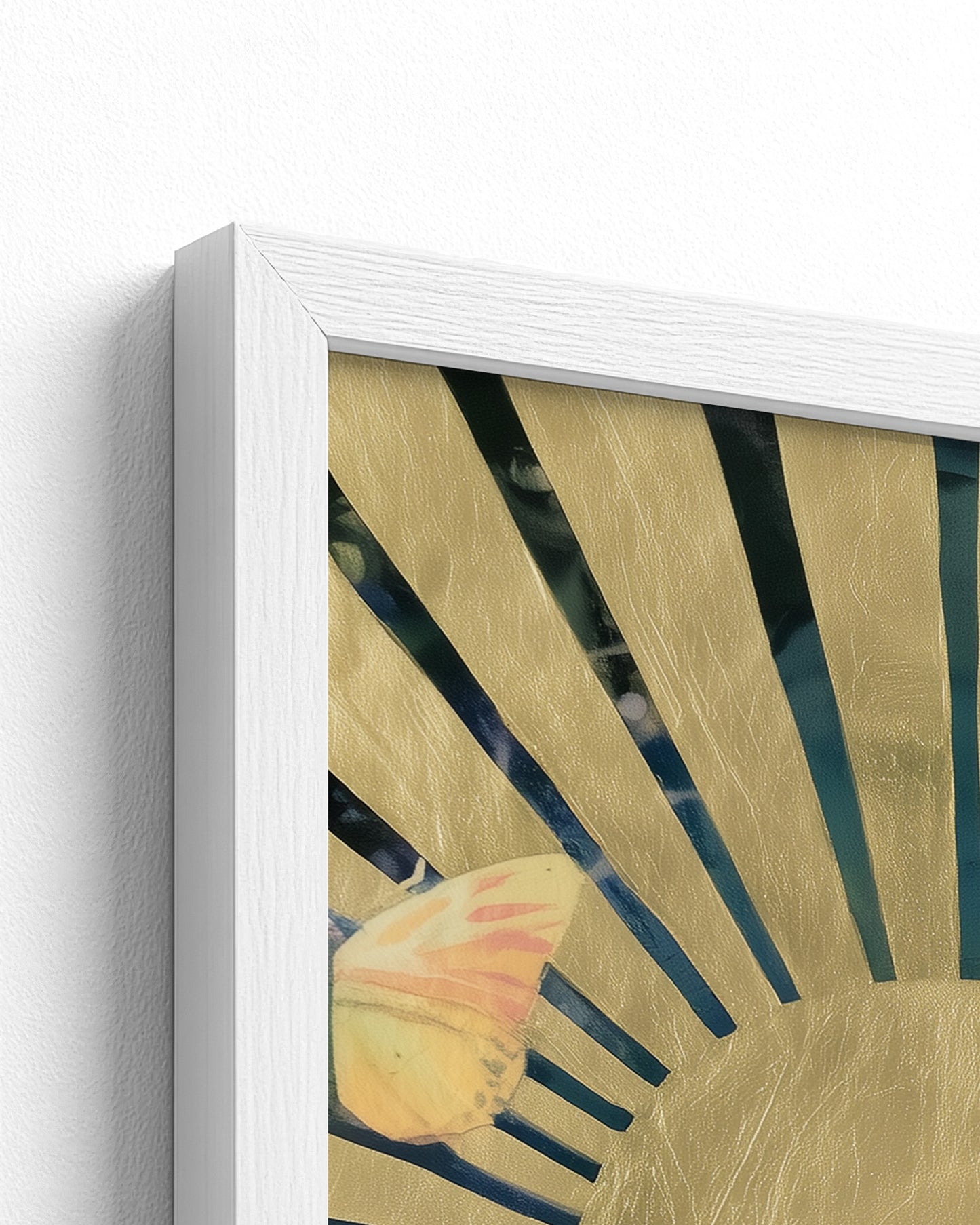 Gilded - White Frame