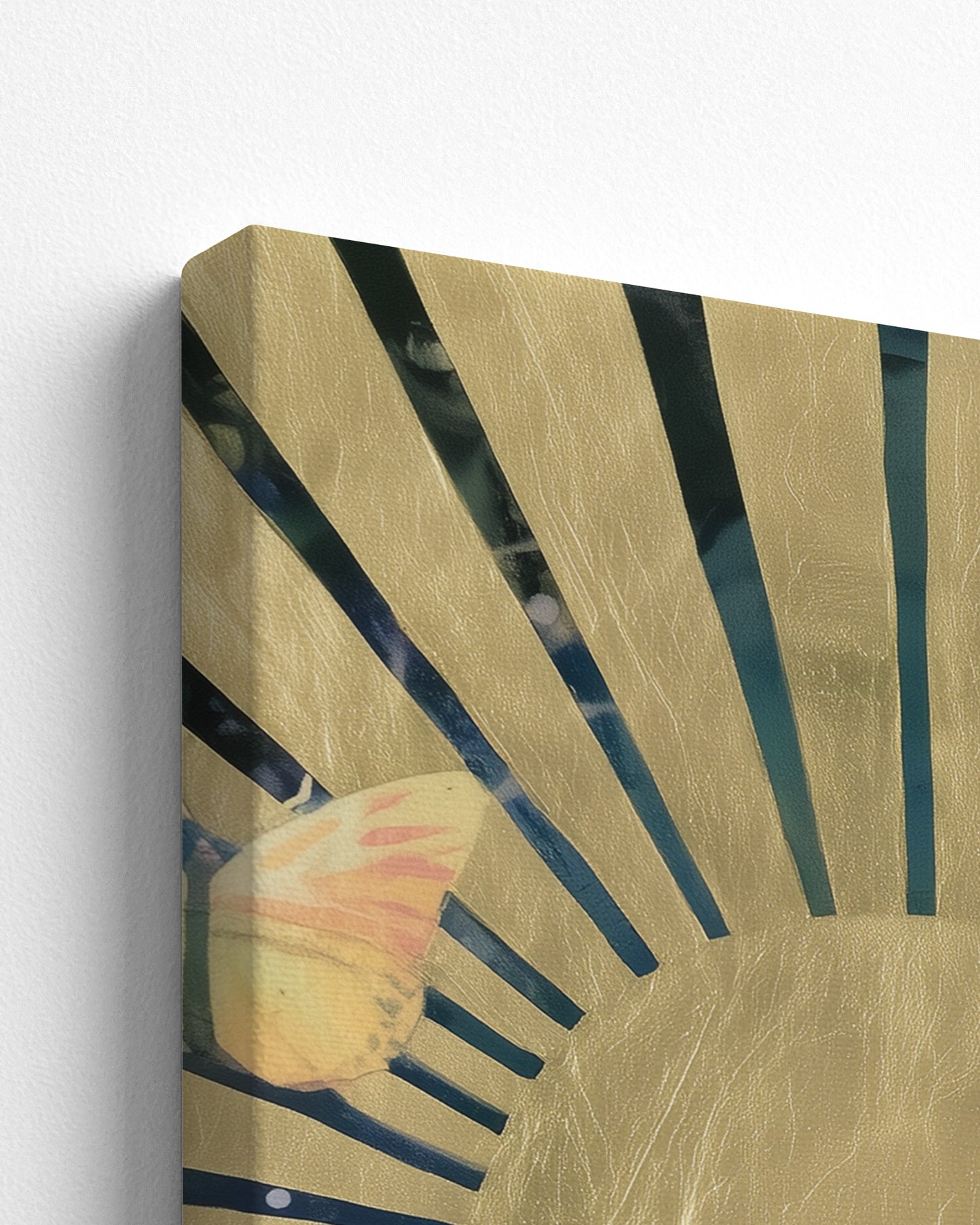 Gilded - Thick Canvas Detail