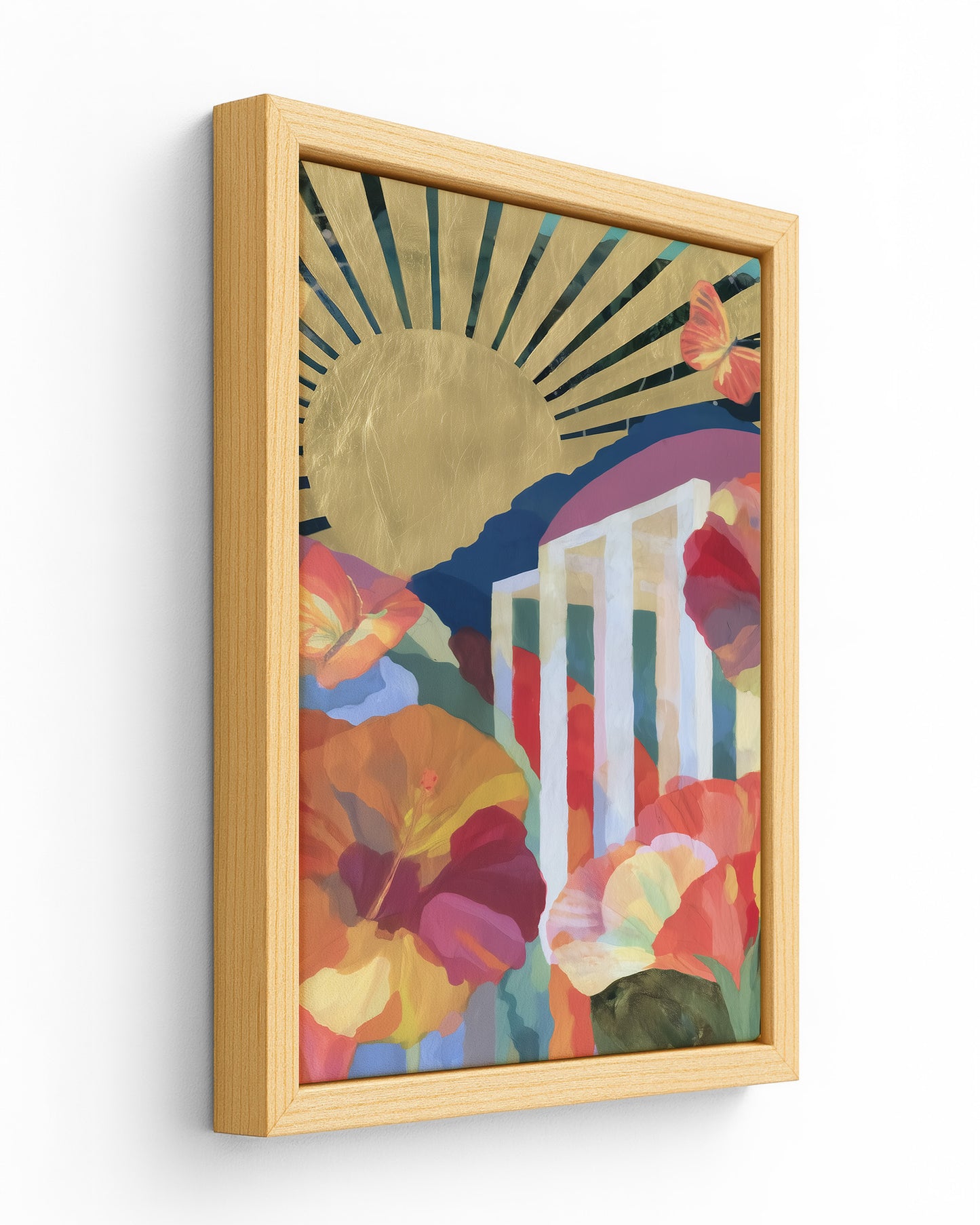 Gilded - Wood Framed Canvas