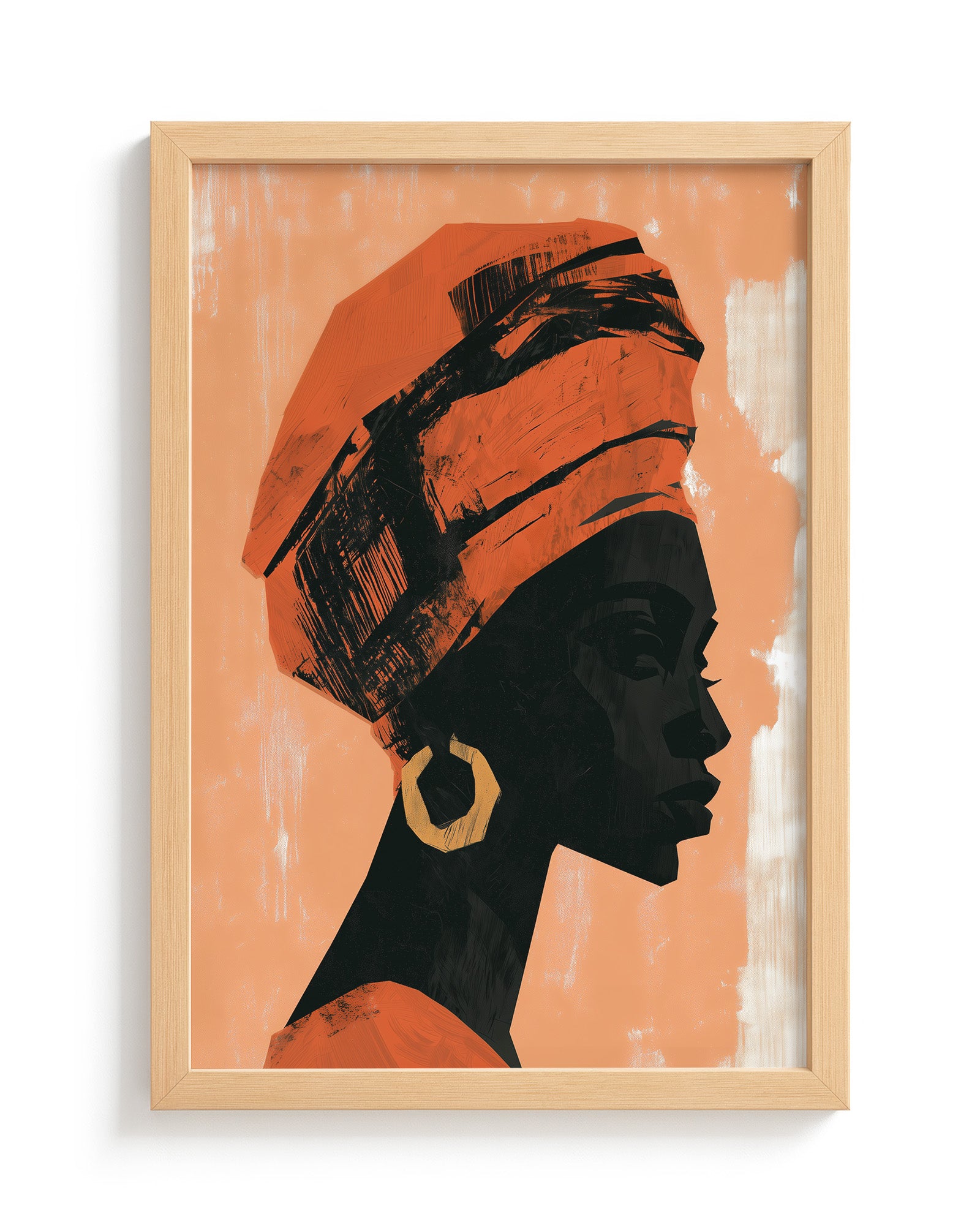Golden Hoop - Wood Frame