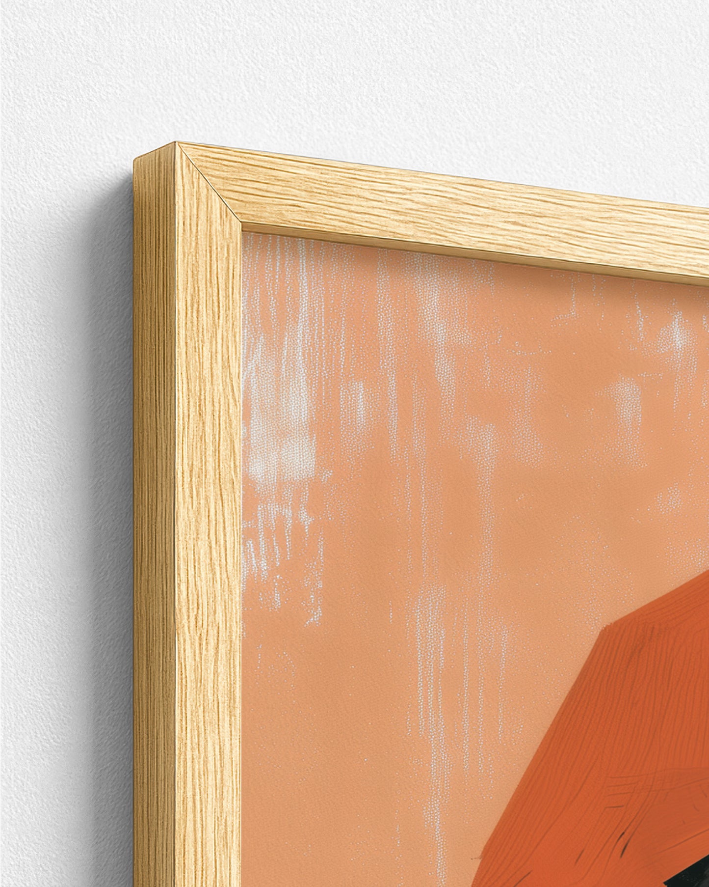 Golden Hoop - Wood Frame Detail