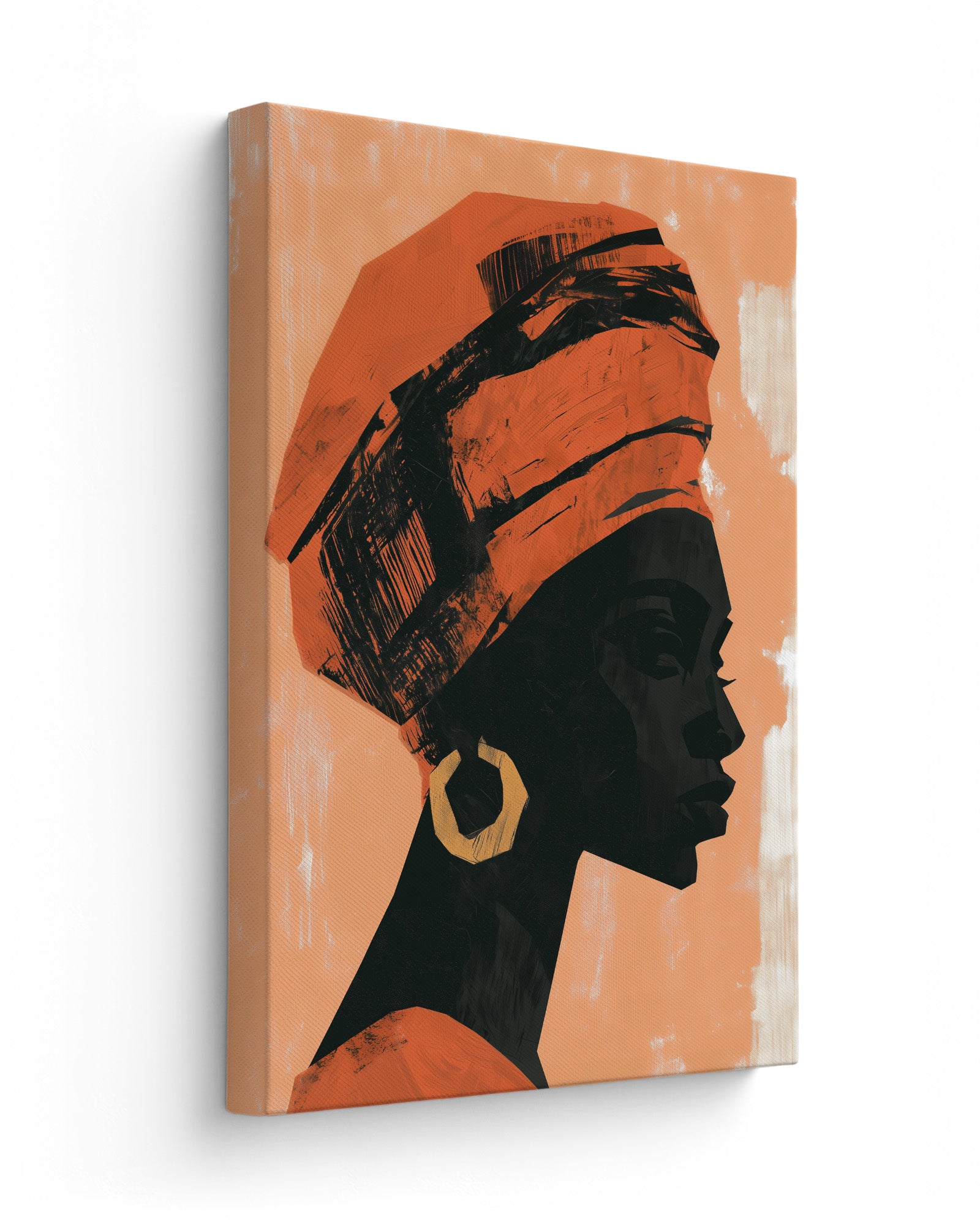 Golden Hoop - Thick Canvas