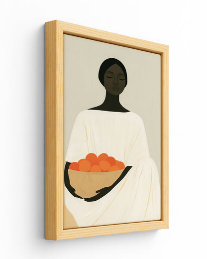 Grace - Wood Framed Canvas