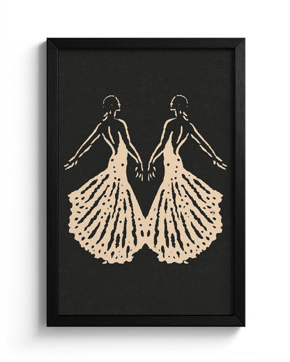 Hand in Hand - Black Frame Main