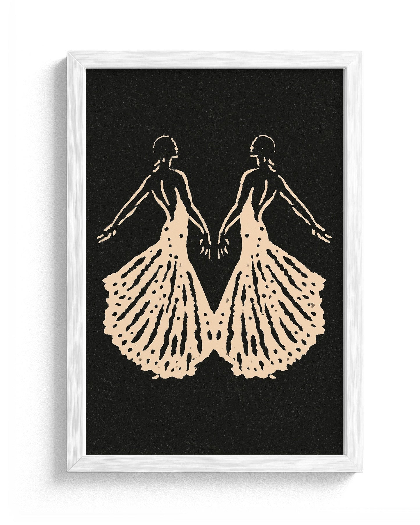 Hand in Hand - White Frame Main