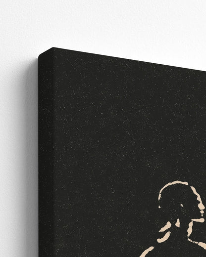 Hand in Hand - Thick Canvas Detail