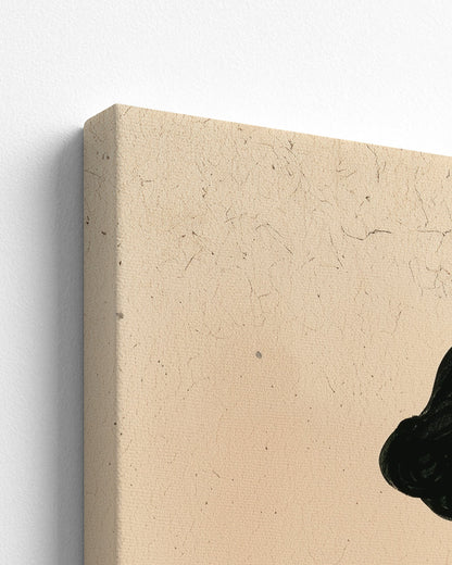 Her Colours - Thick Canvas Detail