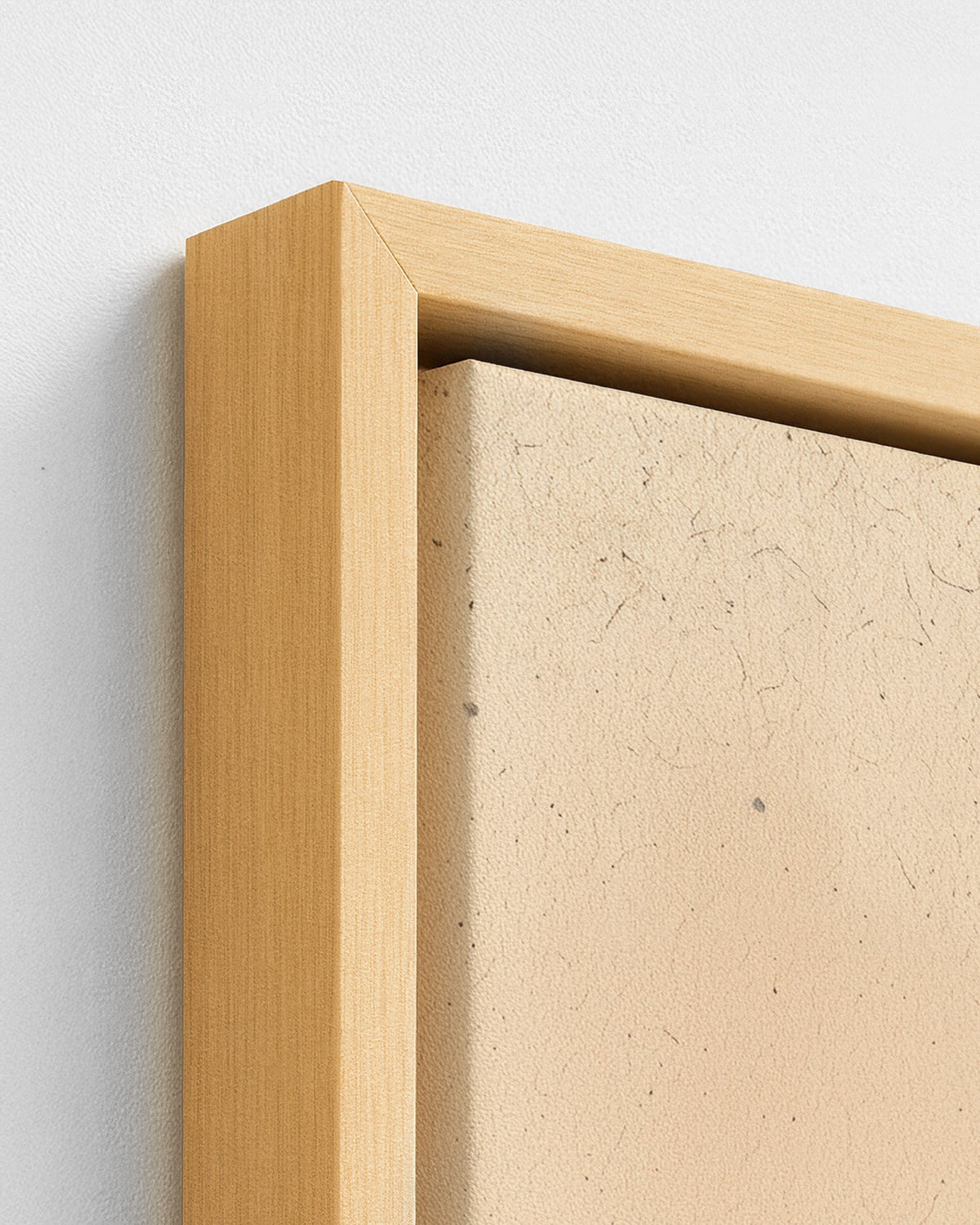 Her Colours - Wood Framed Canvas Detail