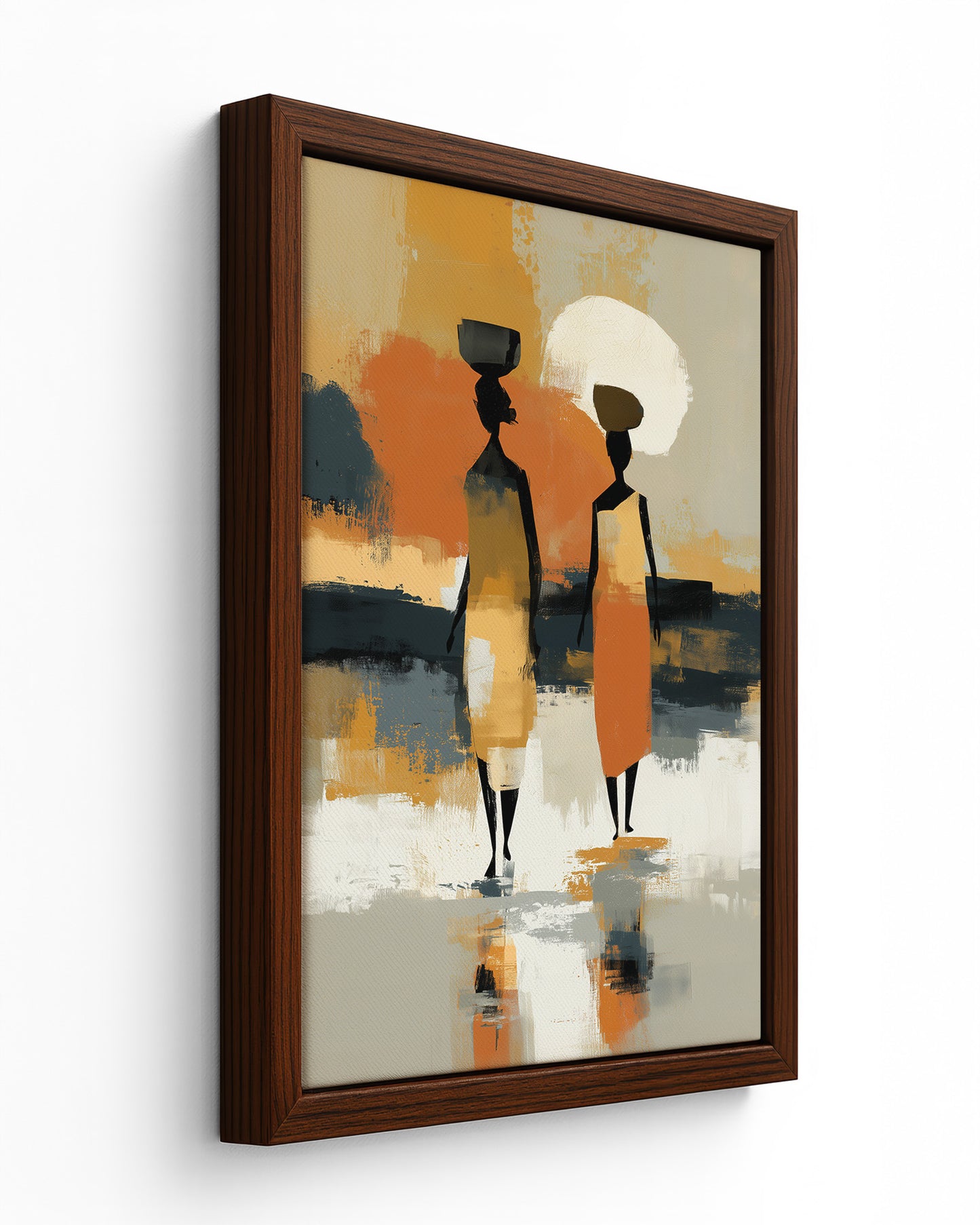 Homeward - Black Framed Canvas