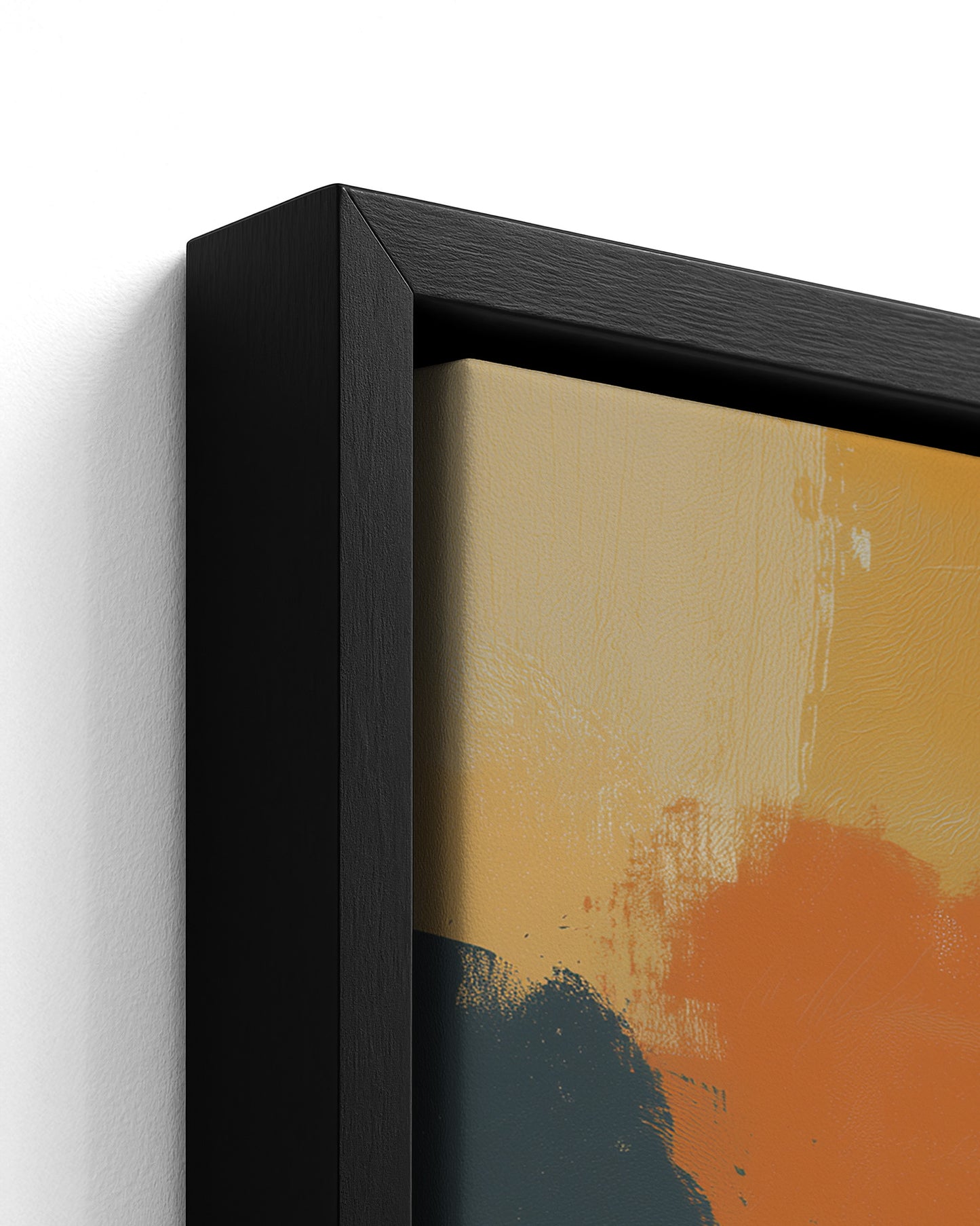 Homeward - Black Framed Canvas Detail