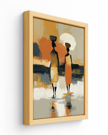 Homeward - Wood Framed Canvas