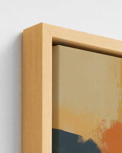 Homeward - Wood Framed Canvas Detail