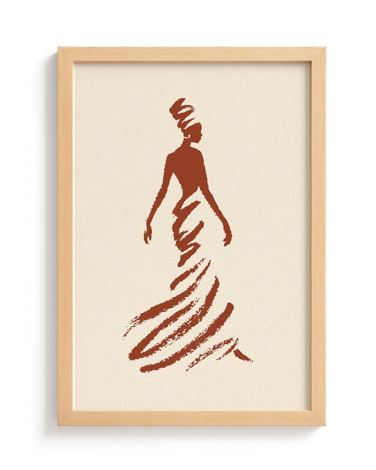 In Motion - Wood Frame