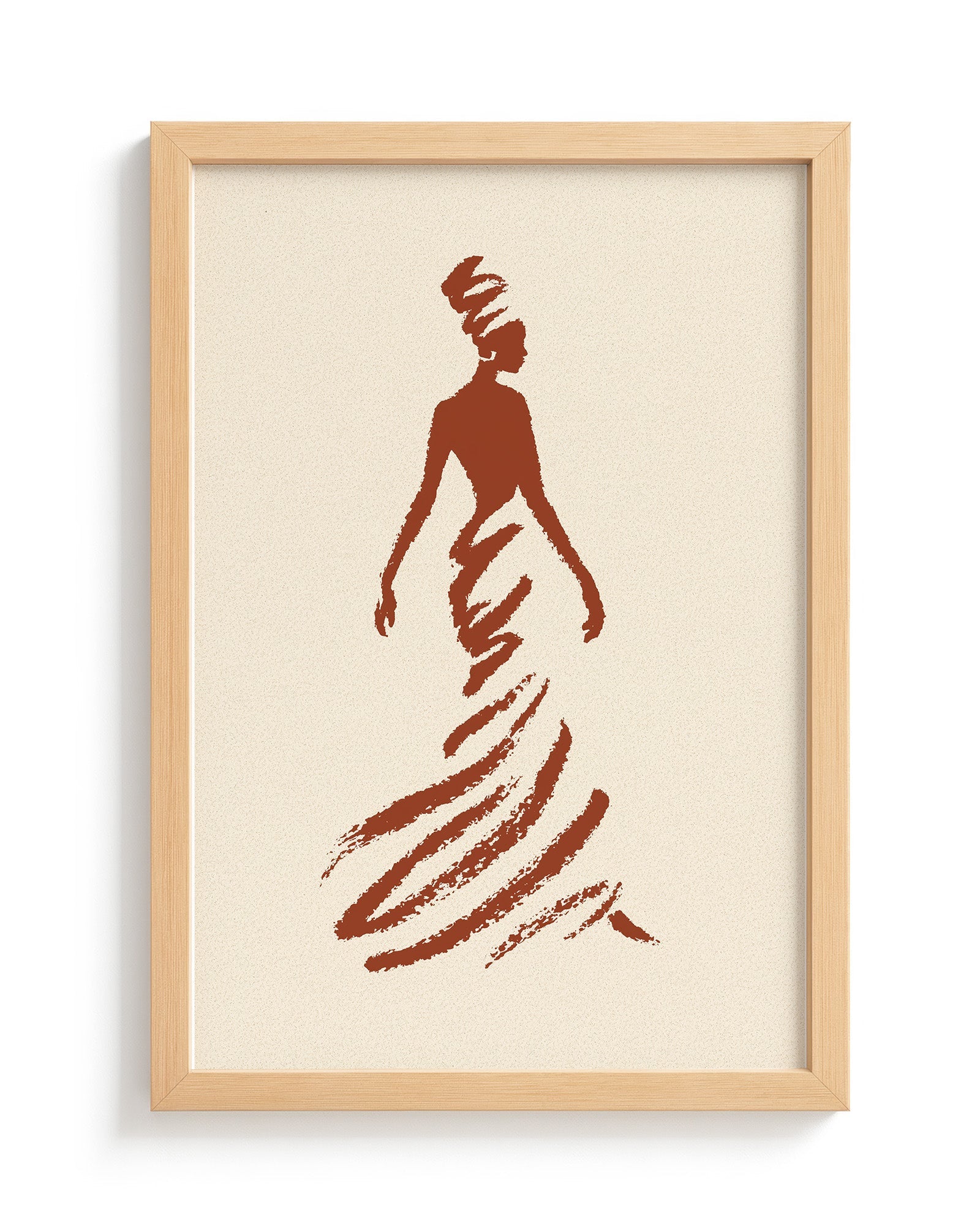In Motion - Wood Frame