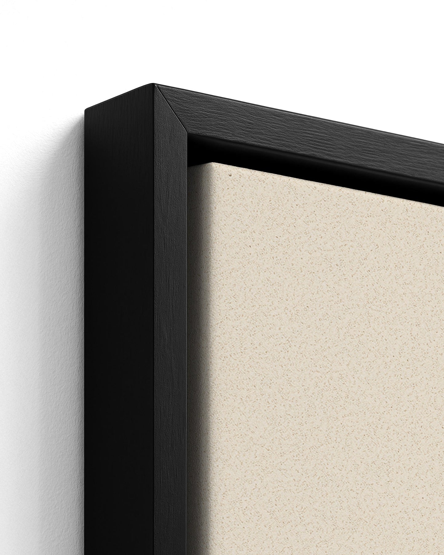In Motion - Black Framed Canvas Detail