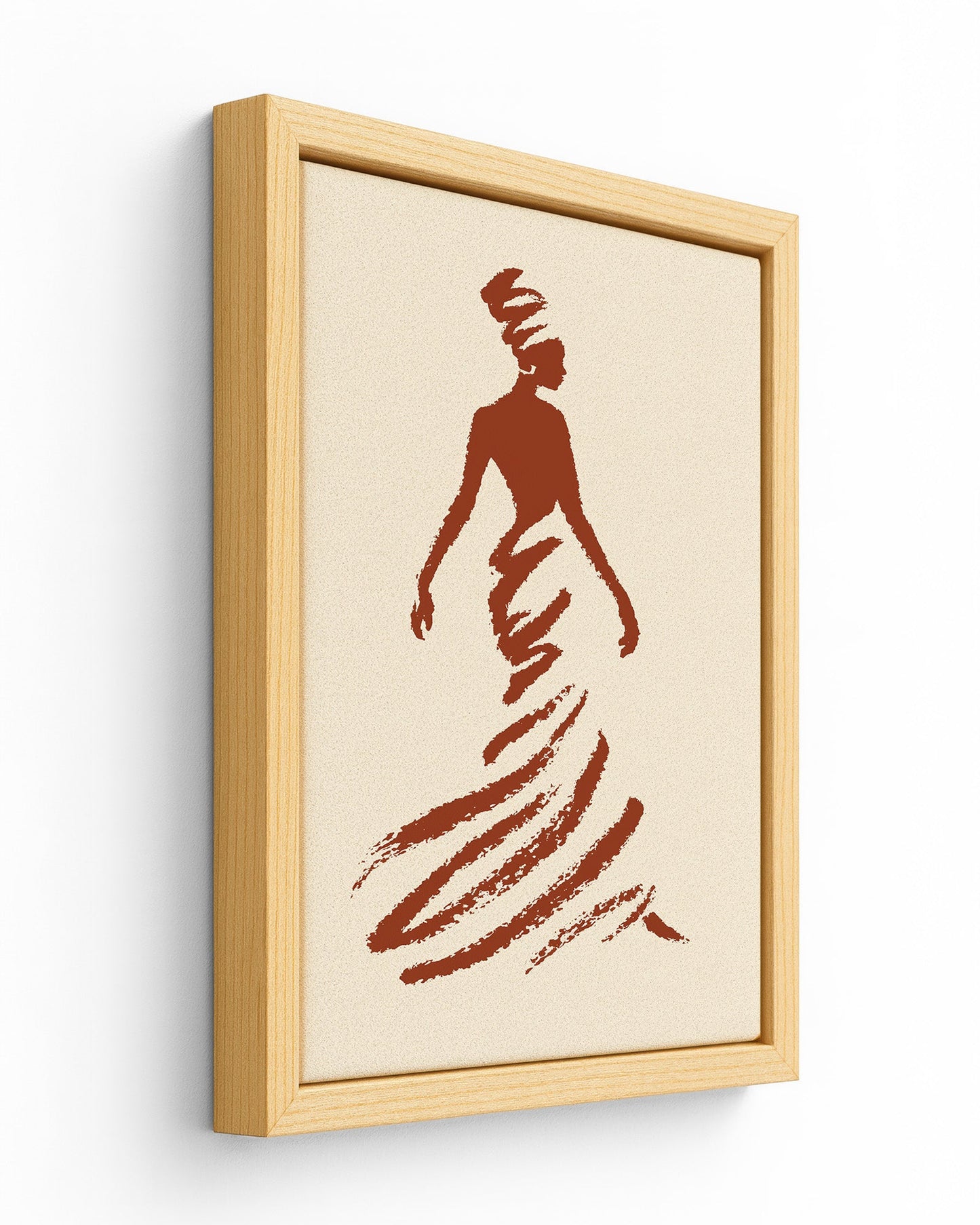 In Motion - Wood Framed Canvas