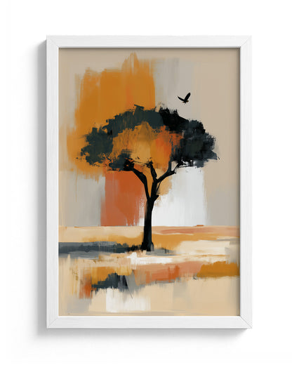 Iroko - White Frame Main