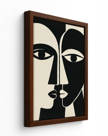 Kindred - Black Framed Canvas