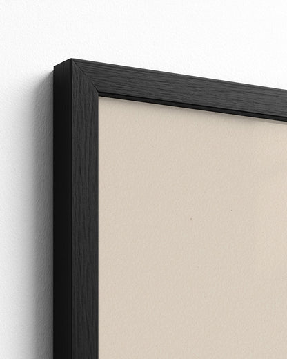 Market Bound - Black Frame
