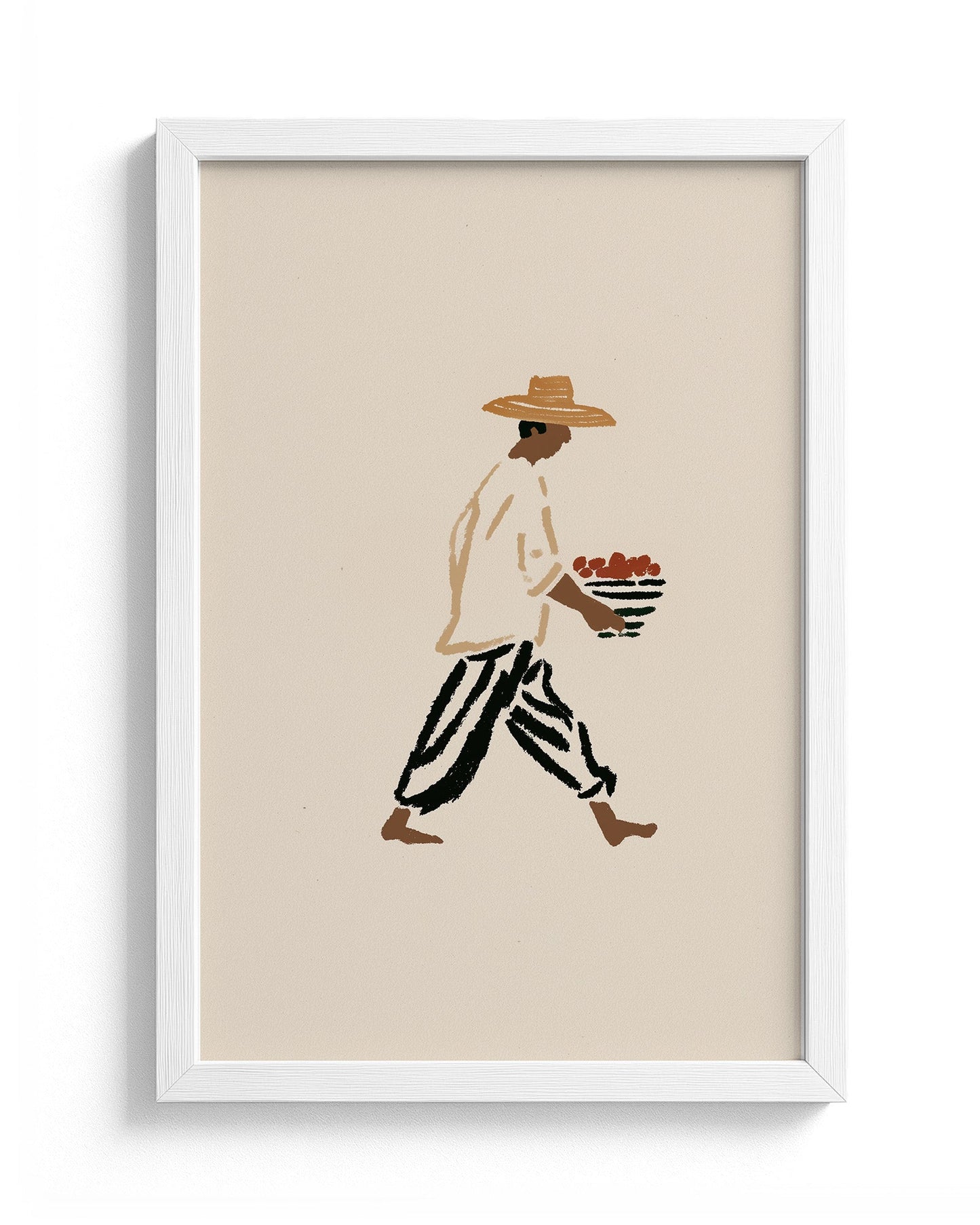 Market Bound - White Frame Main