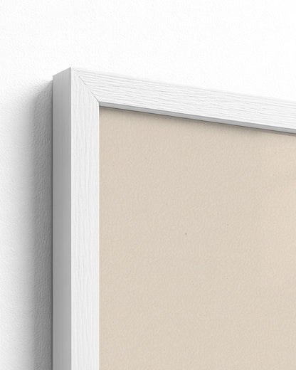 Market Bound - White Frame