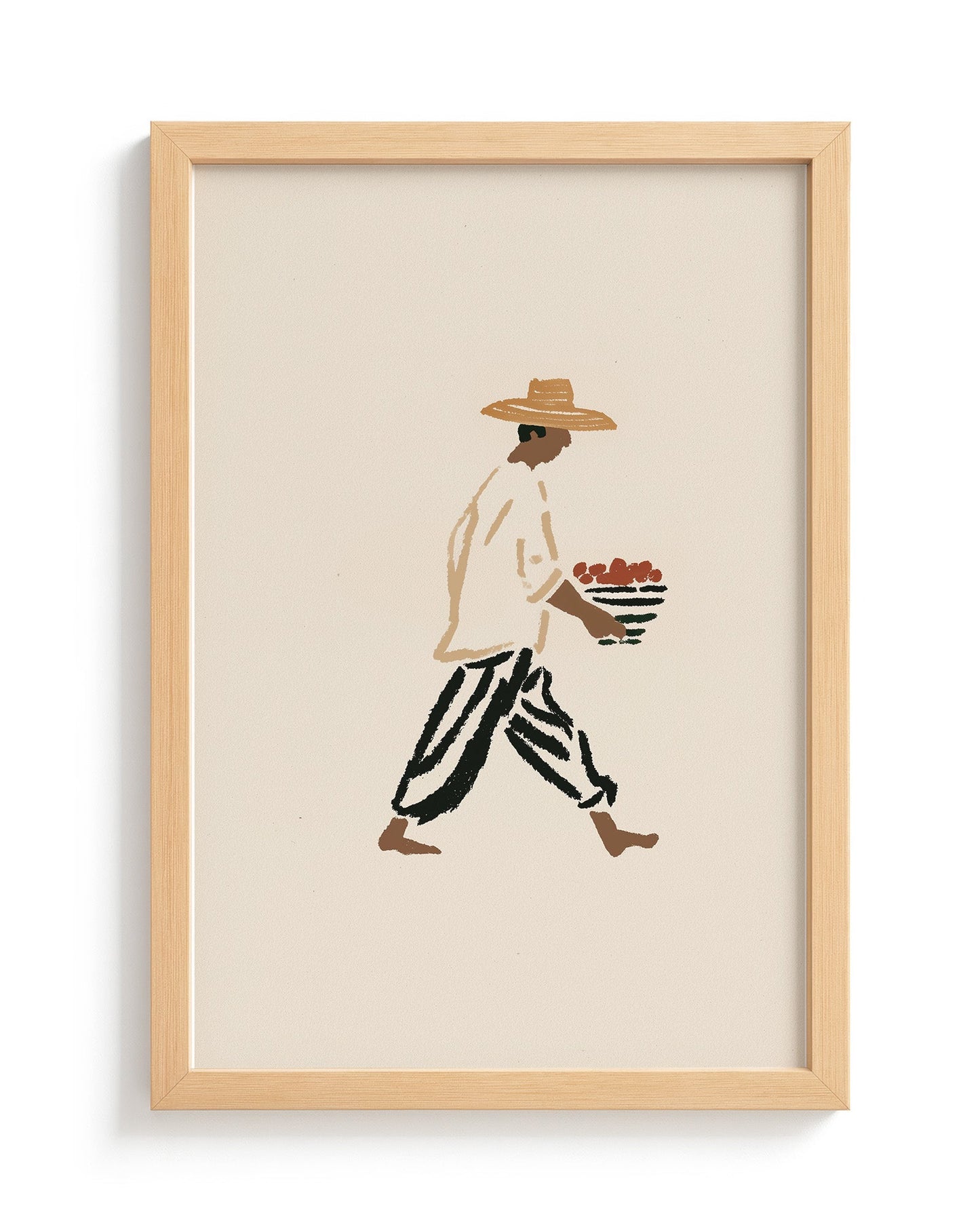 Market Bound - Wood Frame