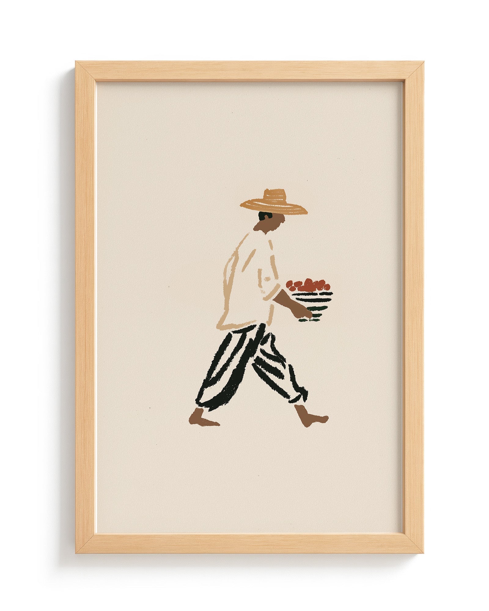 Market Bound - Wood Frame