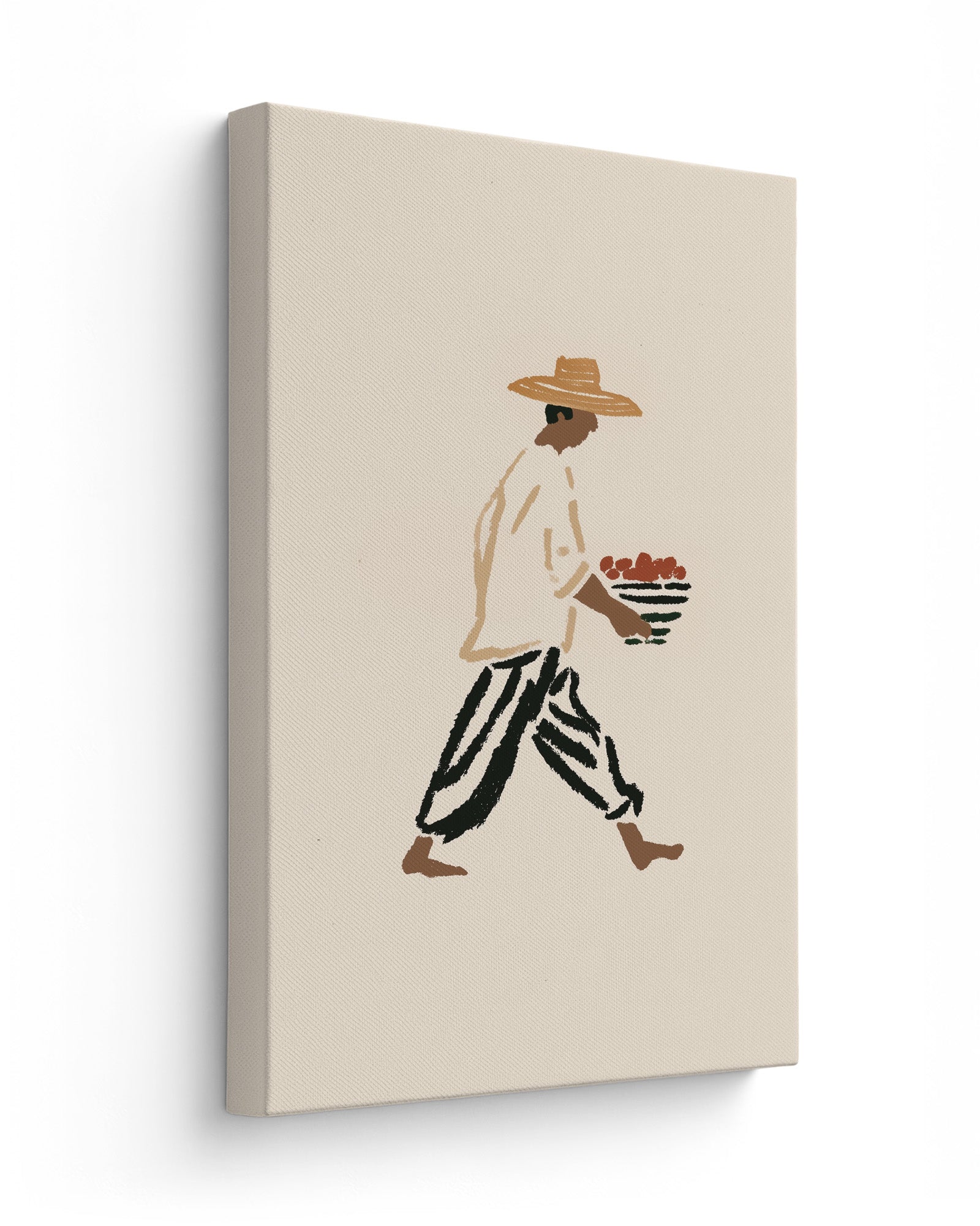 Market Bound - Thick Canvas