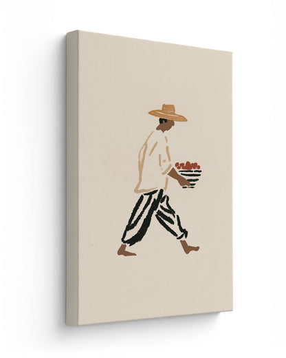 Market Bound - Thick Canvas