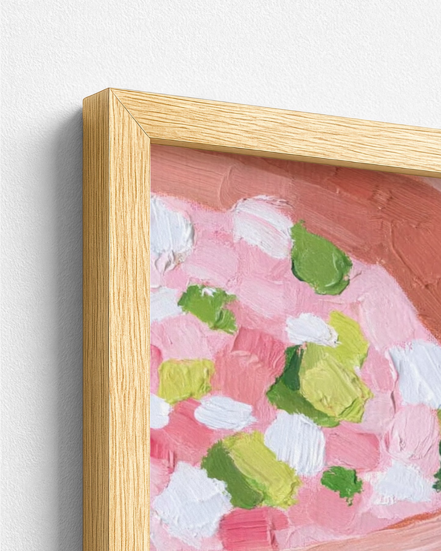 Market Table - Wood Frame Detail