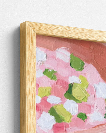 Market Table - Wood Frame Detail