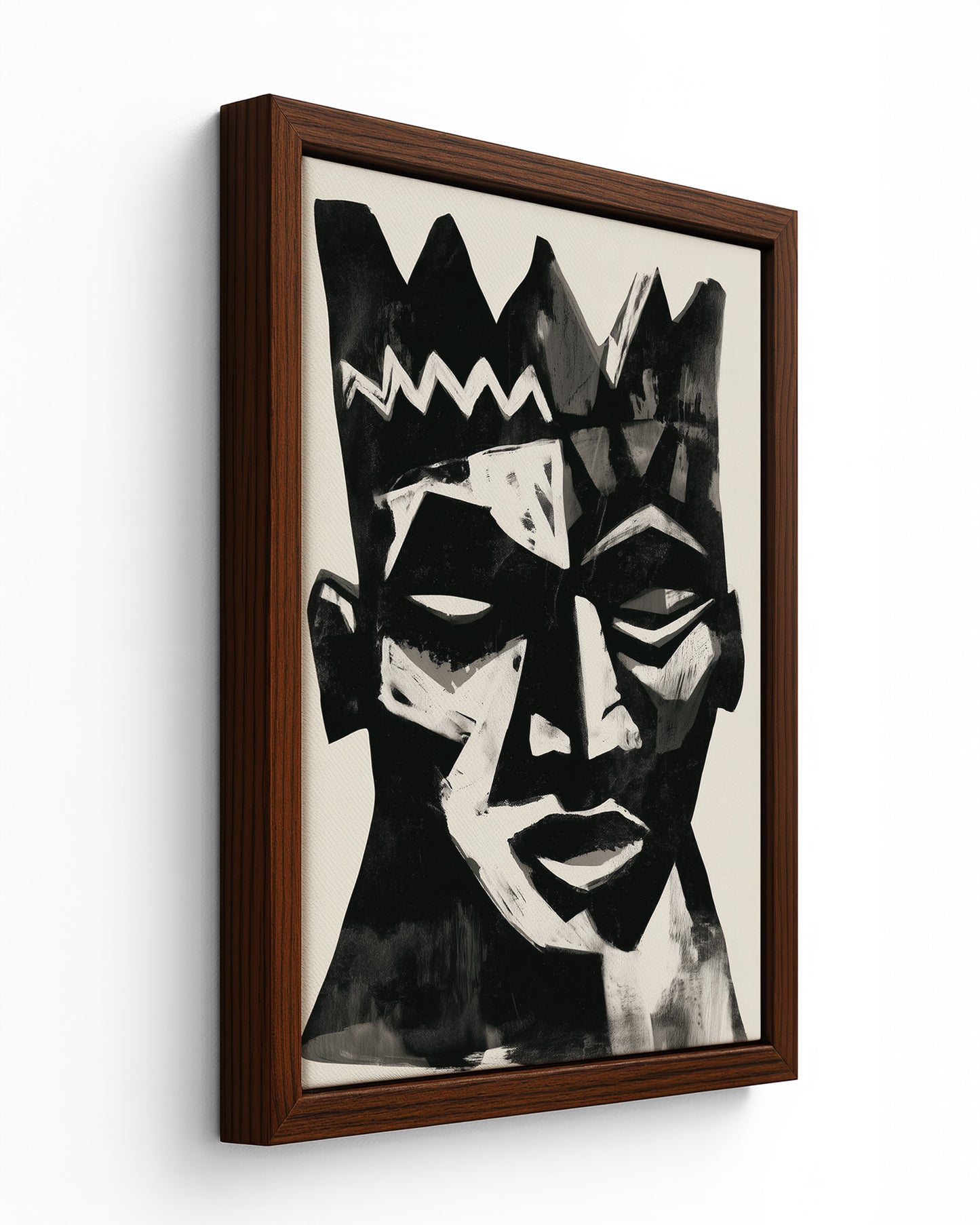 Mmanwu - Black Framed Canvas